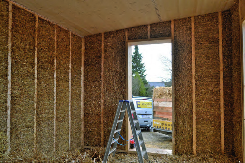 straw bale infill